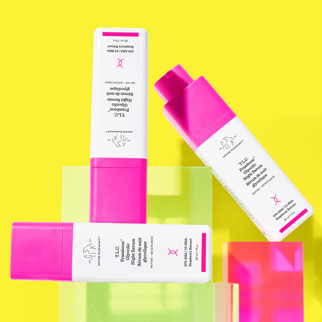T.L.C. Framboos™ Glycolic Night Serum