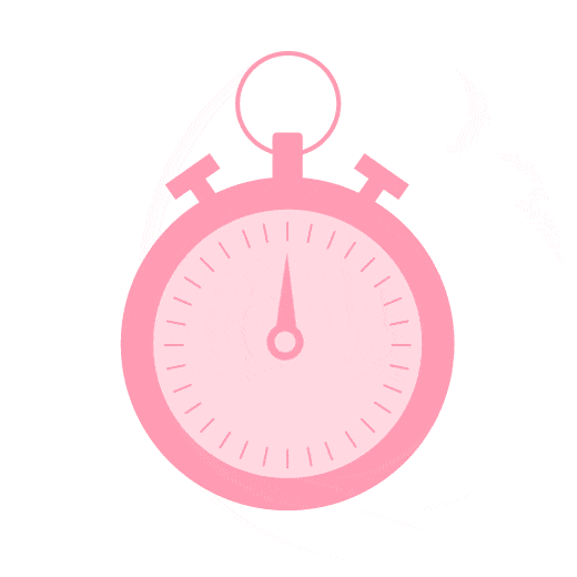 animated illustration of a stopwatch