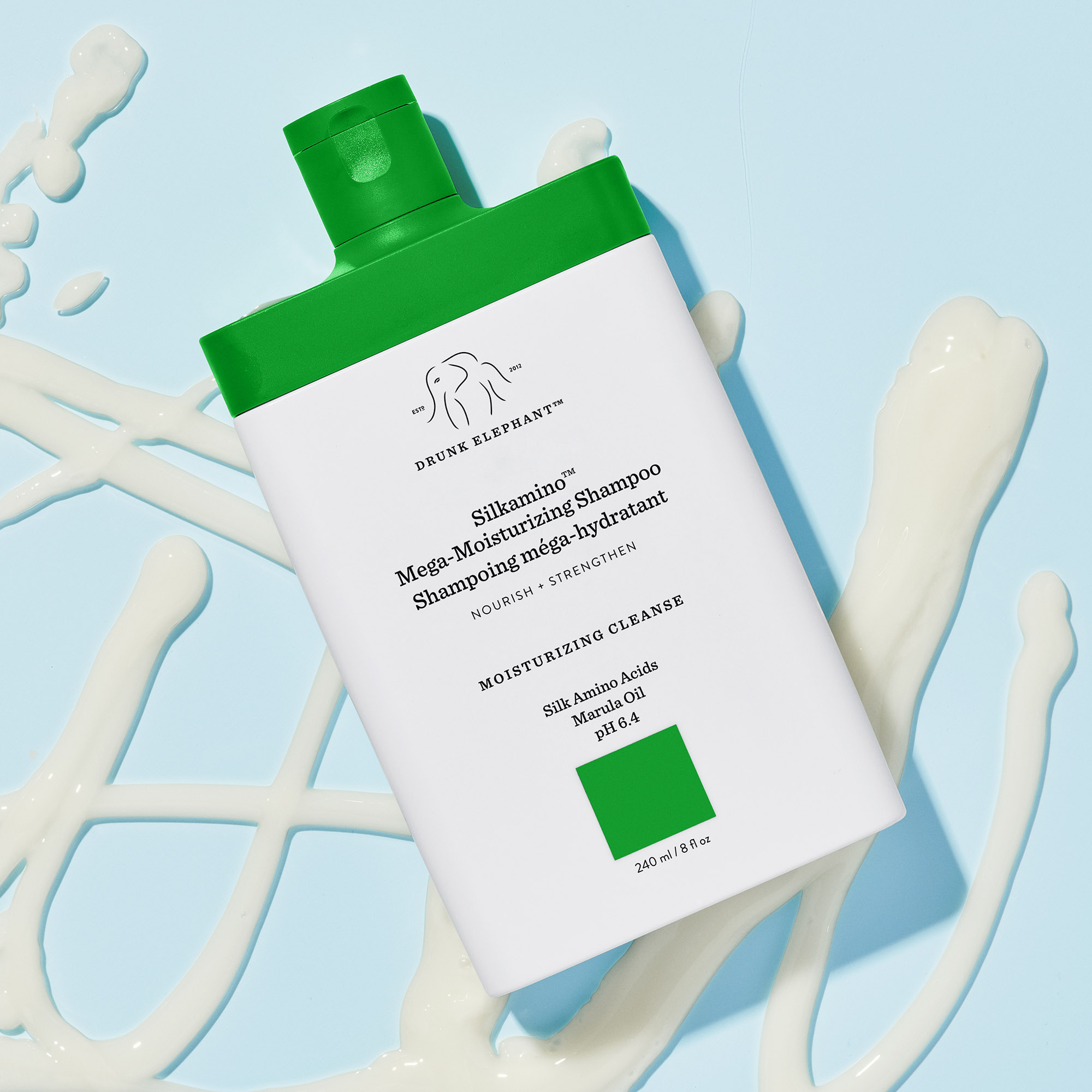 Silkamino&trade; Mega-Moisturising Shampoo, 