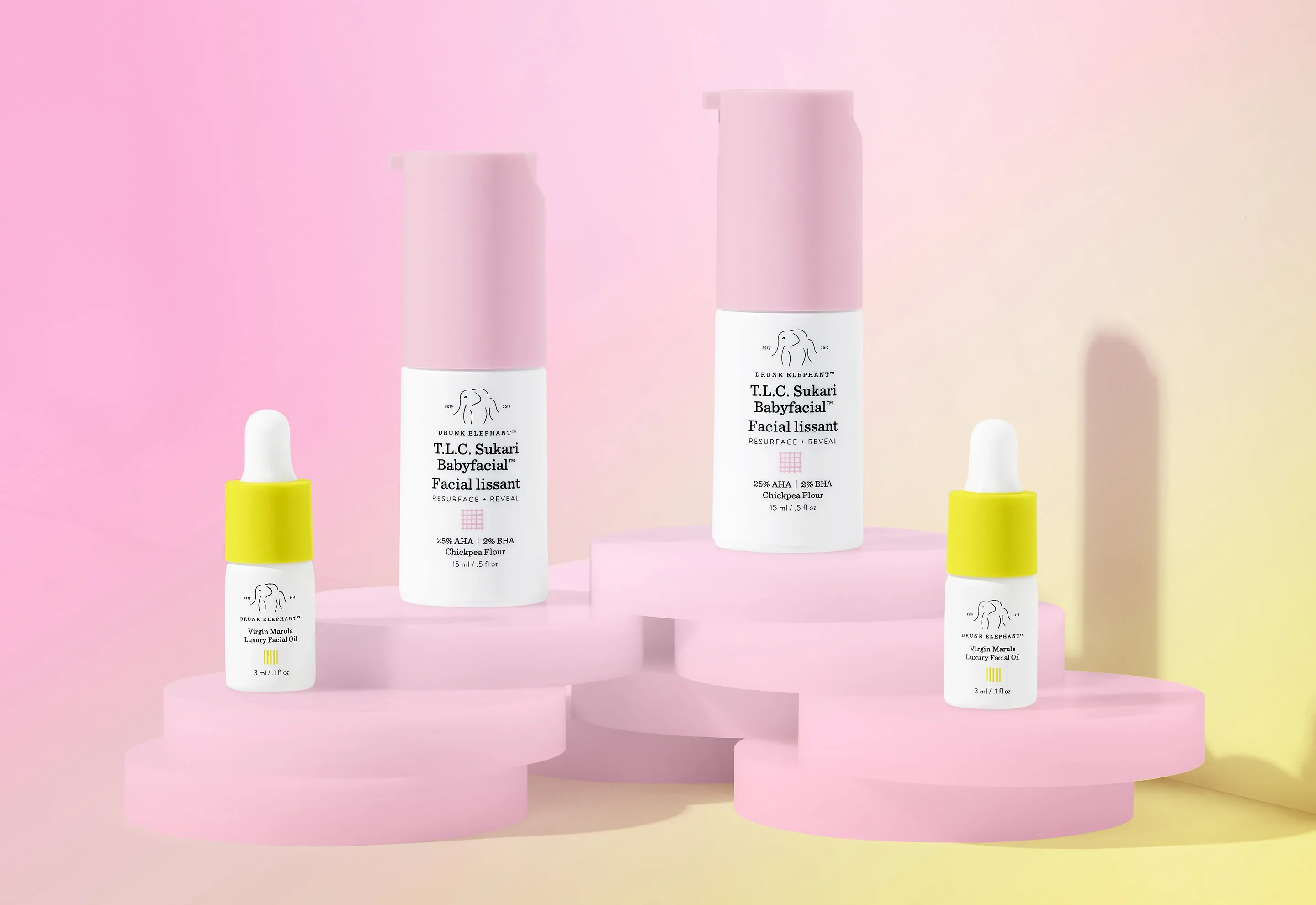 T.L.C. Sukari Babyfacial™ Midi-Sized | AHA/BHA Exfoliating Face Mask